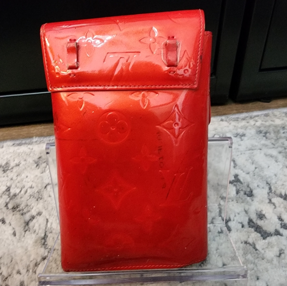 Louis Vuitton PROJECT Red Vernis Walker Wallet / belt bag - Picture 2 of 16
